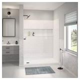 Shower Cast 30in L Alcove Shower Kit