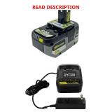 Ryobi 18V HP 6Ah Lithium Ion Battery With Charger