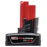 Milwaukee 48-11-2440 M12 Li-Ion 4.0Ah Battery