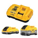 20V XR Starter Pack: 8.0Ah & 4.0Ah Batteries