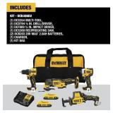 DeWalt 20V 2-Tool Combo Kit (Missing Tools)
