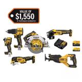 DEWALT 20V MAX 6-Tool Combo Kit