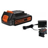 BLACK+DECKER 20V LBXR20CK Battery + Charger