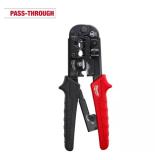 Ratcheting Pass-Through Crimper & Stripper