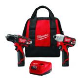 Milwaukee M12 Drill & Impact Kit (no batt)