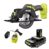 RYOBI ONE+ 18V Circular Saw Kit w/ 2Ah Battery