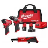 Milwaukee M12 FUEL 12V Drill & Impact Kit