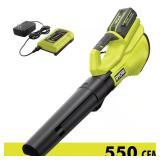 40V Cordless Blower, 120 MPH, 550 CFM, TOOL ONLY