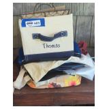 Various different bags and baskets lot.