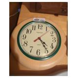 Ingraham wall clock.