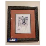 Framed Artwork