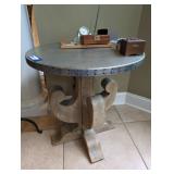 Small Round Side Table