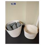 Exercise Towels and Baskets Lot