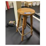 Wooden Barstool
