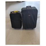 Pair of suitcases.