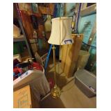 Gold-Tone Floor Lamp