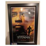 Framed Reprint "Remember the Titans" Movie Poster