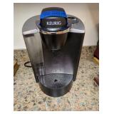 Keurig and Cabinet Contents Lot