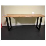 Live Edged Bench