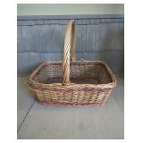Woven basket.
