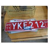 License Plate Lot