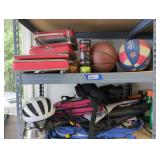 Sports balls, Travel Seats, and More Shelf Lot