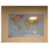 "The World- A Signature Edition" Map