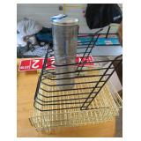 Wire Storage Racks and Hershey Coin Bank