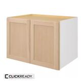 33x24x24 Wall Cabinet, Unfinished, CLICKREADY