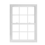 50 Series White Vinyl Window with Grids