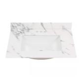 31 in. W Toscana Vanity Top with Sink