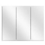 Frameless Tri-View Cabinet, 36-3/8 x 30-3/16