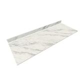 Calcutta Blanc Engineered Countertop, Satin