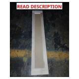 33 Inch by 6 Inch Unfinished Shaker Cabinet Door