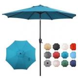 Sun-Ray 9-ft Patio Umbrella, (Hunter Green)