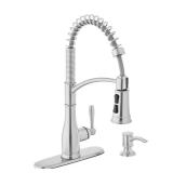 Mandouri Pull-Down Faucet with Soap Dispenser
