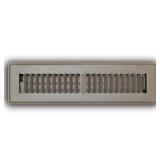 2 in. x 12 in. 2-Way Steel Floor Reg Brown