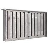 16x8 in. Aluminum Grate Vent Mill