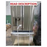 LG Stainless Steel Fridge Bottom Freezer (Used)