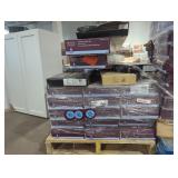 Skid Assorted Vinyl Plank Flooring, HDC & Ridgid
