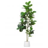 7 ft. Artificial Fiddle Leaf Fig Tree