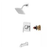 Bruxie 1-Handle 1-Spray Tub & Shower Faucet