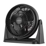 Hampton Bay 11in 3-Speed Desk Fan Black