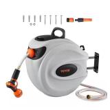 Hose Reel 1/2" x 130 ft with Nozzle