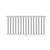 6 ft. x 36 in. Traditional Polycomposite Rail Kit