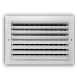 Everbilt 12x8 2-Way Aluminum Curved Register