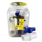 PVC Schedule 40 Ball Valve 6-Pack Pro Pack