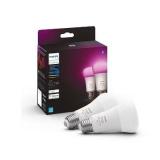 Philips Hue A19 60W LED Bulbs, Dimmable, 800lm