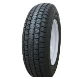 8 Spoke White 50 PSI Tire & Wheel Assembly