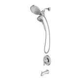 Brecklyn 6-Spray Tub & Shower Faucet Chrome